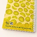kiwi spiral notebook