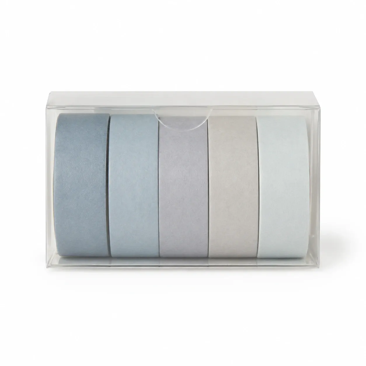 Washi Tape Set – Ice Mist Palette – 6 Rolls